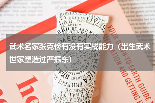 武术名家张克俭有没有实战能力（出生武术世家塑造过严振东）