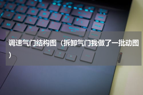 调速气门结构图（拆卸气门我做了一批动图）