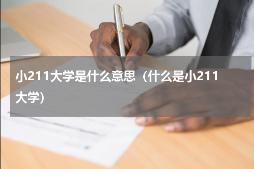 小211大学是什么意思（什么是小211大学）