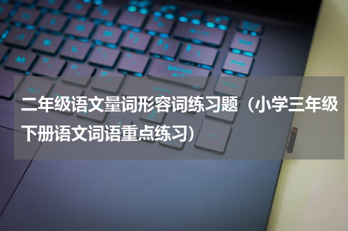 二年级语文量词形容词练习题（小学三年级下册语文词语重点练习）