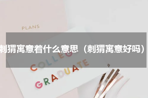 刺猬寓意着什么意思（刺猬寓意好吗）