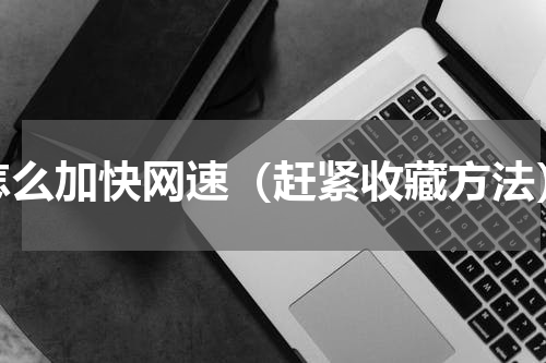 怎么加快网速（赶紧收藏方法）