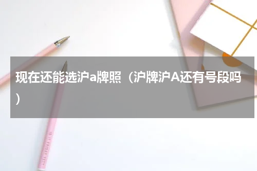 现在还能选沪a牌照（沪牌沪A还有号段吗）