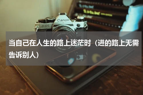当自己在人生的路上迷茫时（进的路上无需告诉别人）
