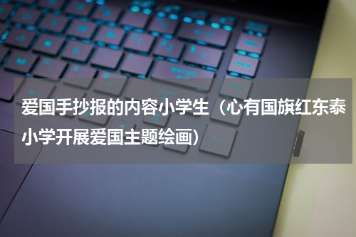 爱国手抄报的内容小学生（心有国旗红东泰小学开展爱国主题绘画）