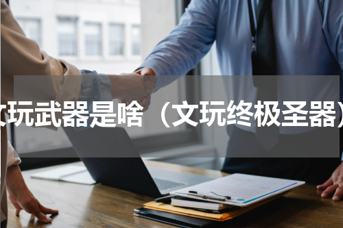 文玩武器是啥（文玩终极圣器）
