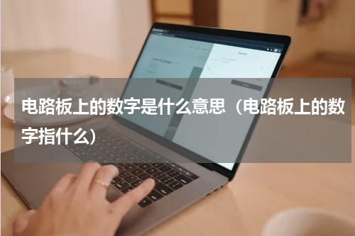 电路板上的数字是什么意思（电路板上的数字指什么）
