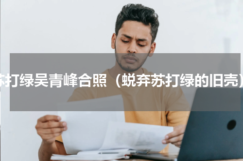 苏打绿吴青峰合照（蜕弃苏打绿的旧壳）