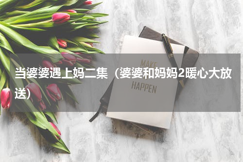 当婆婆遇上妈二集（婆婆和妈妈2暖心大放送）