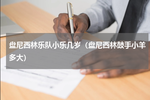 盘尼西林乐队小乐几岁（盘尼西林鼓手小羊多大）