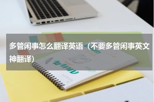 多管闲事怎么翻译英语（不要多管闲事英文神翻译）