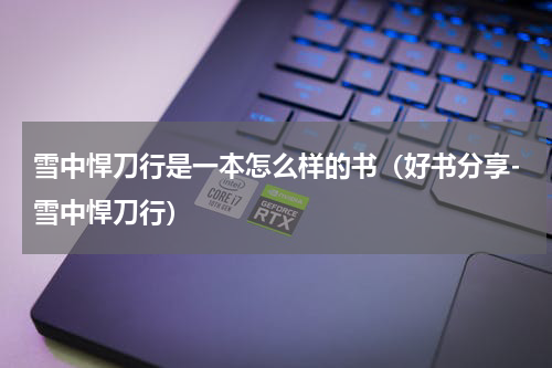 雪中悍刀行是一本怎么样的书（好书分享-雪中悍刀行）
