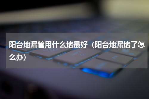 阳台地漏管用什么堵最好（阳台地漏堵了怎么办）
