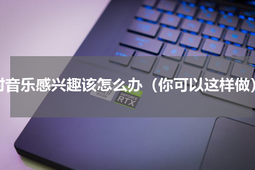 对音乐感兴趣该怎么办（你可以这样做）