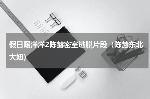 假日暖洋洋2陈赫密室逃脱片段（陈赫东北大妞）