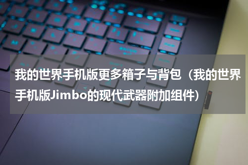 我的世界手机版更多箱子与背包（我的世界手机版Jimbo的现代武器附加组件）