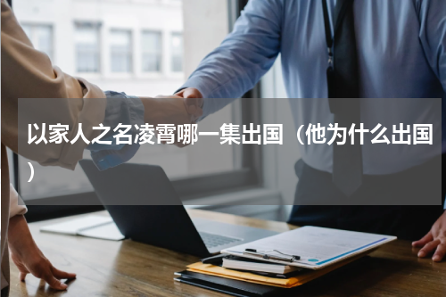 以家人之名凌霄哪一集出国（他为什么出国）