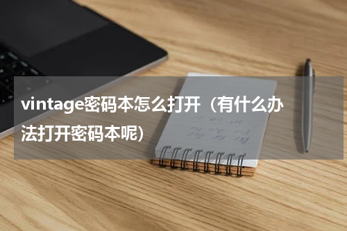 vintage密码本怎么打开（有什么办法打开密码本呢）