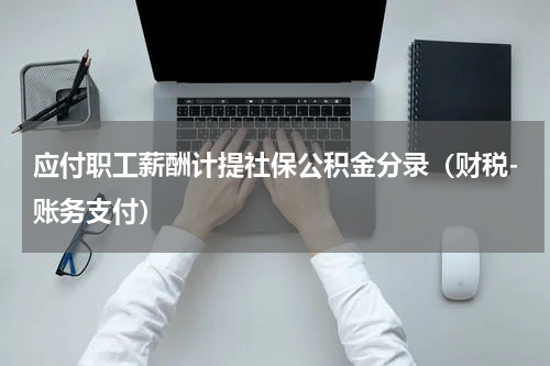 应付职工薪酬计提社保公积金分录（财税-账务支付）