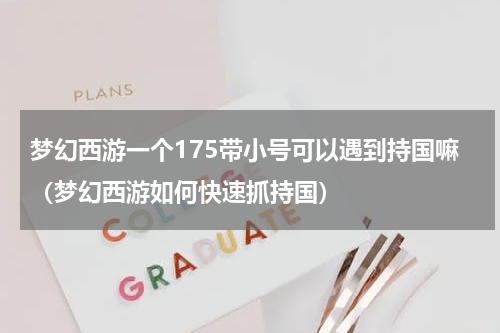 梦幻西游一个175带小号可以遇到持国嘛（梦幻西游如何快速抓持国）