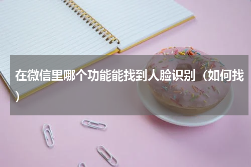 在微信里哪个功能能找到人脸识别（如何找）