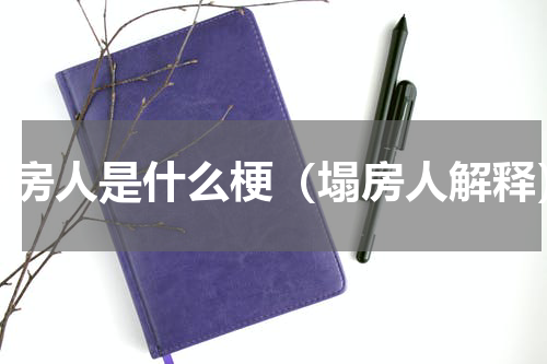 塌房人是什么梗（塌房人解释）
