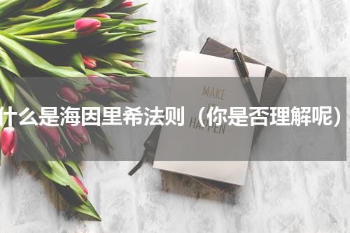 什么是海因里希法则（你是否理解呢）