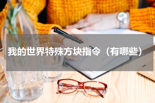 我的世界特殊方块指令（有哪些）