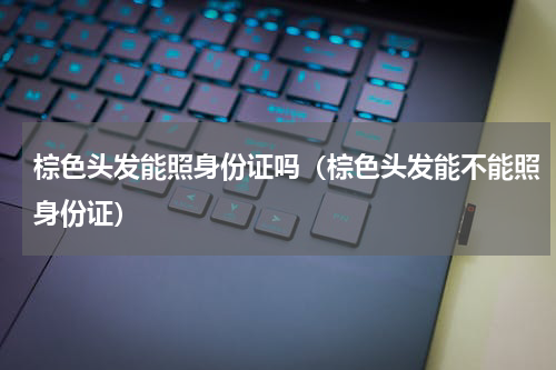 棕色头发能照身份证吗（棕色头发能不能照身份证）