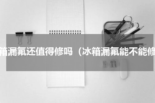 冰箱漏氟还值得修吗（冰箱漏氟能不能修）