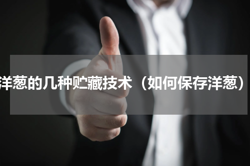洋葱的几种贮藏技术（如何保存洋葱）
