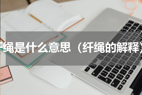 纤绳是什么意思（纤绳的解释）
