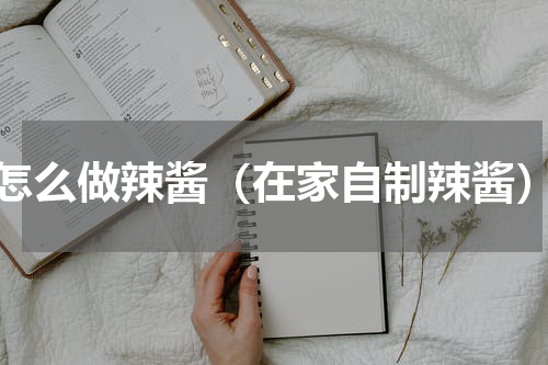 怎么做辣酱（在家自制辣酱）