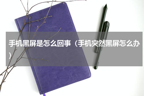 手机黑屏是怎么回事（手机突然黑屏怎么办）