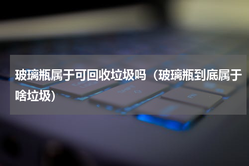 玻璃瓶属于可回收垃圾吗（玻璃瓶到底属于啥垃圾）