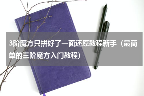 3阶魔方只拼好了一面还原教程新手（最简单的三阶魔方入门教程）