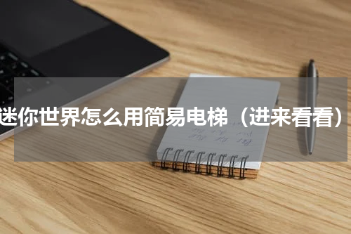 迷你世界怎么用简易电梯（进来看看）