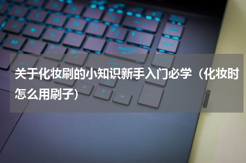 关于化妆刷的小知识新手入门必学（化妆时怎么用刷子）
