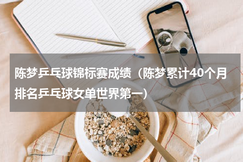 陈梦乒乓球锦标赛成绩（陈梦累计40个月排名乒乓球女单世界第一）