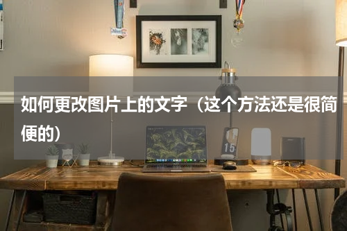 如何更改图片上的文字（这个方法还是很简便的）