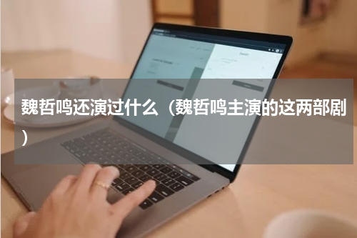 魏哲鸣还演过什么（魏哲鸣主演的这两部剧）