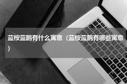 蓝桉蓝鹊有什么寓意（蓝桉蓝鹊有哪些寓意）