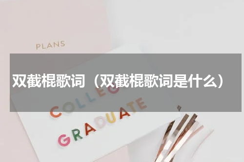 双截棍歌词（双截棍歌词是什么）
