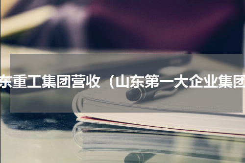 山东重工集团营收（山东第一大企业集团）