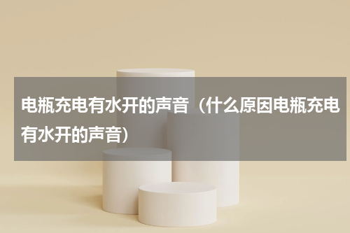 电瓶充电有水开的声音（什么原因电瓶充电有水开的声音）