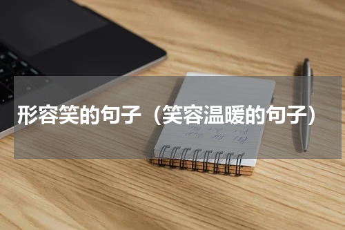 形容笑的句子（笑容温暖的句子）