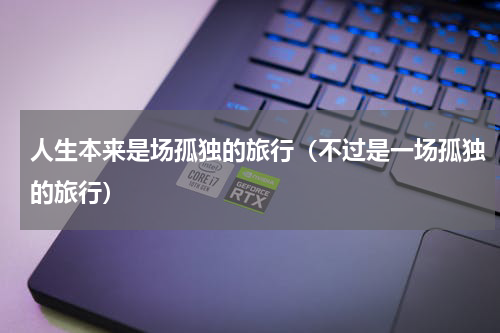 人生本来是场孤独的旅行（不过是一场孤独的旅行）