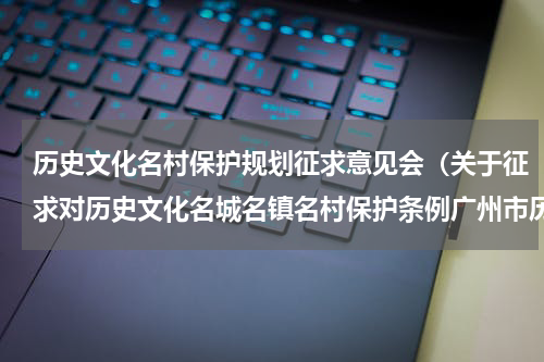 历史文化名村保护规划征求意见会（关于征求对历史文化名城名镇名村保护条例广州市历史文化名城保护条例实施情况意见的公告）