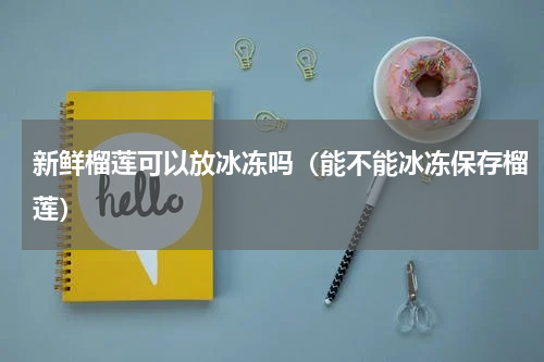 新鲜榴莲可以放冰冻吗（能不能冰冻保存榴莲）