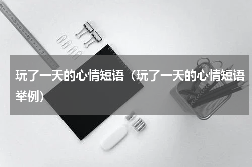 玩了一天的心情短语（玩了一天的心情短语举例）